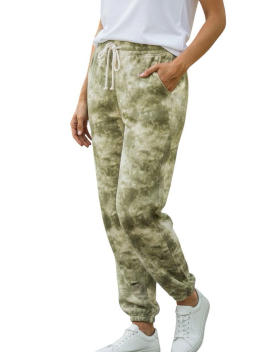 **NIB** Boutique Lightweight Tie-Dye Jogger
